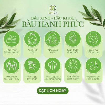 Tìm hiểu chi tiết liệu trình chăm sóc mẹ bầu sau sinh tại nhà của BON Spa