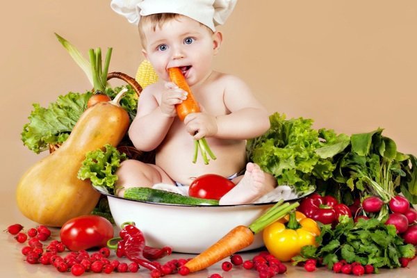 Các loại rau củ tốt cho trẻ