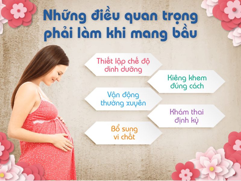 Những thói quen mẹ bầu nên tập làm trong thai kỳ để cơ thể luôn khỏe mạnh và an toàn