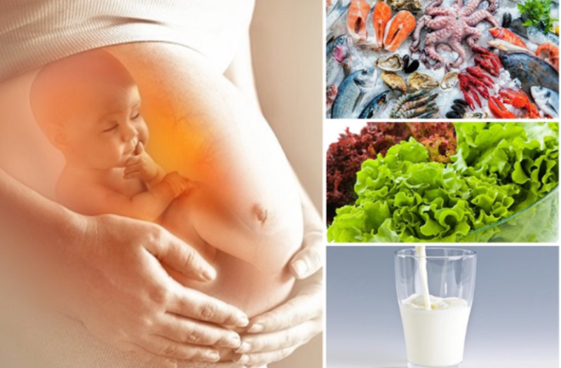 Dinh Dưỡng Cho Mẹ Bầu 3 Tháng đầu