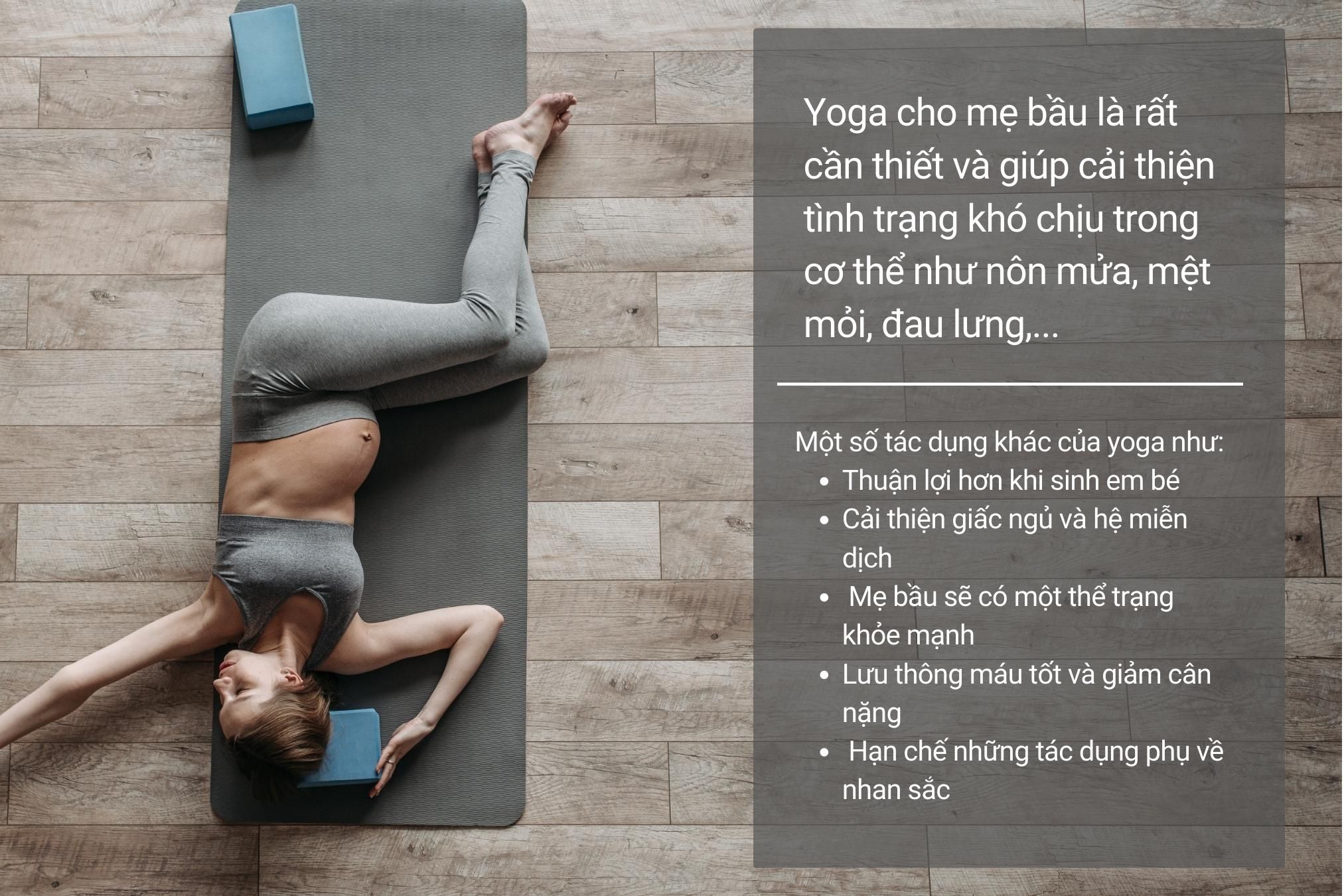 Lợi ích Của Thiền Và Yoga Cho Mẹ Bầu