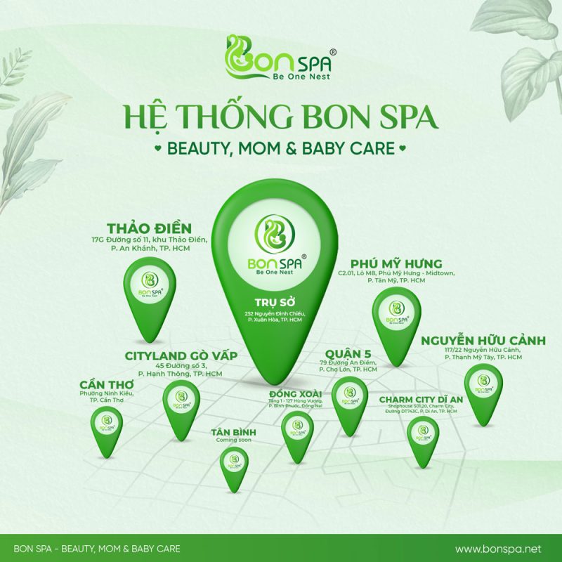 He Thong Chi Nhanh Bon Spa