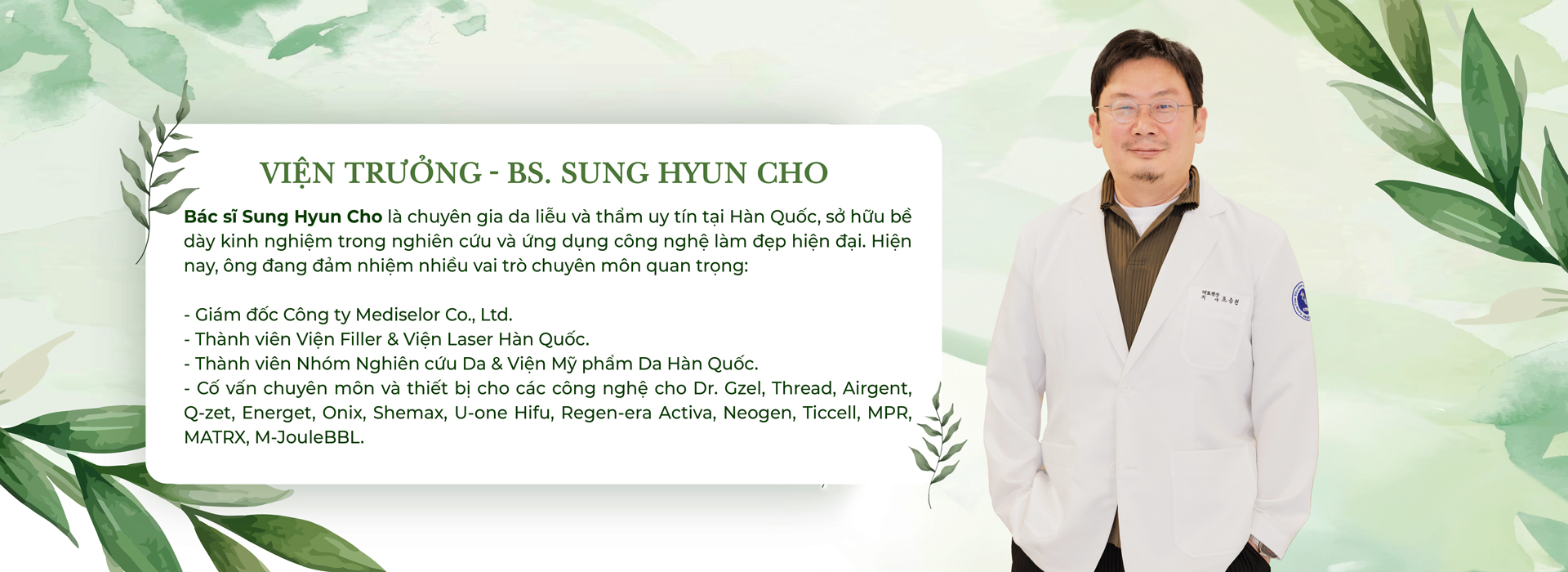 Banner Dr Cho